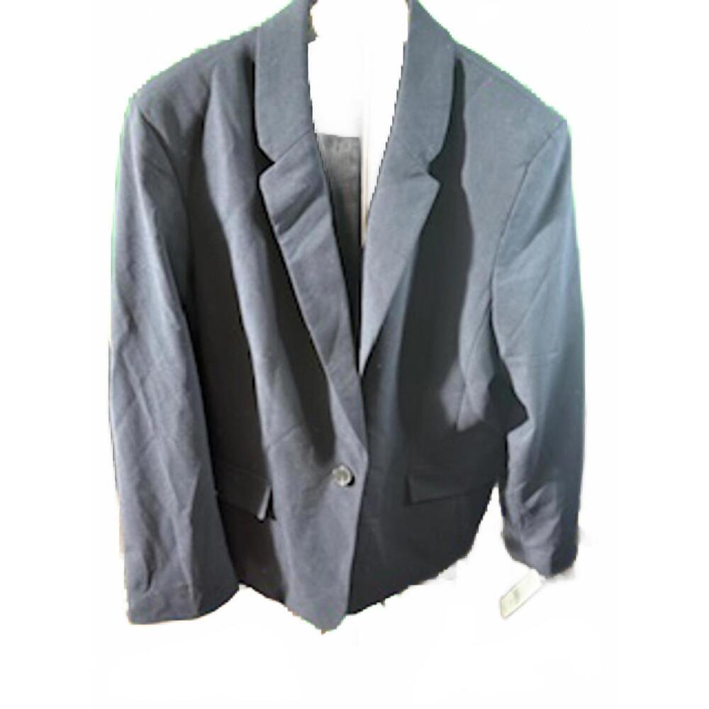 JM Studio John Meyer Men's Classic Navy Blue‎ Blazer - Size 14 NEW NWT